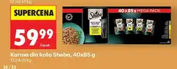 Biedronka Karma dla kota Sheba, 40x85 g oferta