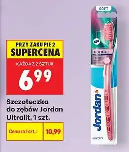 Biedronka Szczoteczka do zębów Jordan Ultralit 1 szt oferta