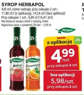Stokrotka Market Syrop Herbapol oferta