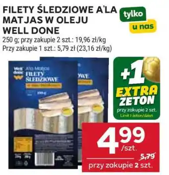 Stokrotka Market Filety śledziowe a’la Matjas w oleju Well Done oferta