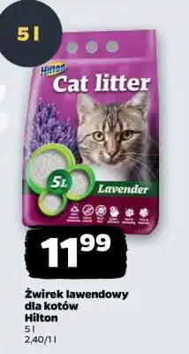 Netto żwirek lawendowy dla kotów oferta