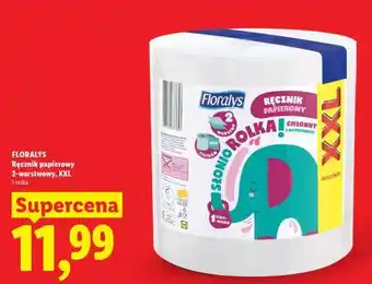 Lidl FLORALYS Ręcznik papierowy 2-warstwowy, XXL oferta