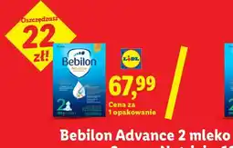 Lidl Bebilon Advance 2 mleko oferta