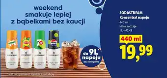 Lidl SodaStream, koncentrat napoju oferta