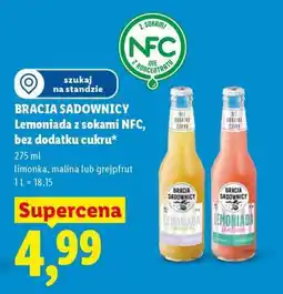 Lidl BRACIA SADOWNICY Lemoniada z sokami NFC oferta
