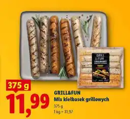 Lidl GRILL&FUN Mix kiełbasek grillowych oferta