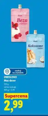 Lidl OWOLOVO Mus deser oferta