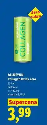 Lidl ALLDEYNN Collagen drink ZERO oferta
