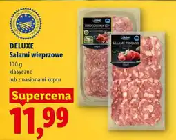 Lidl DELUXE Salami wieprzowe oferta