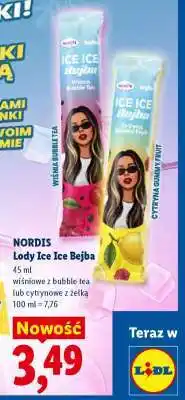 Lidl NORDIS Lody Ice Ice Bejba oferta