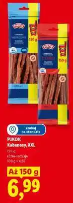 Lidl PIKOK Kabanosy, XXL oferta
