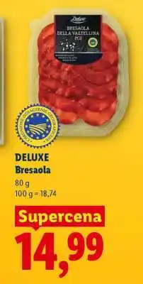 Lidl DELUXE Bresaola oferta