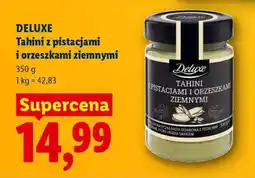 Lidl DELUXE Tahini z pistacjami i orzeszkami ziemnymi oferta