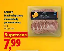 Lidl DELUXE Schab wieprzowy z marmoladą pomarańczową oferta