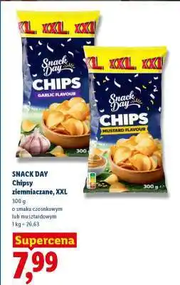 Lidl SNACK DAY Chipsy ziemniaczane, XXL oferta