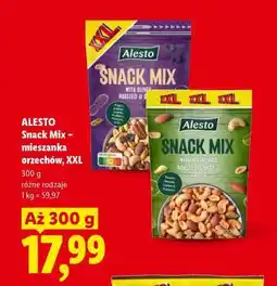 Lidl ALESTO Snack Mix – mieszanka orzechów, XXL oferta