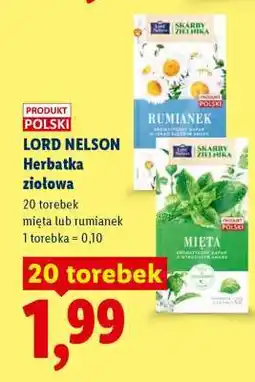 Lidl LORD NELSON Herbatka ziołowa oferta