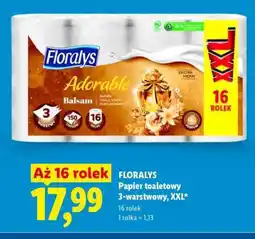 Lidl FLORALYS Papier toaletowy 3-warstwowy, XXL oferta