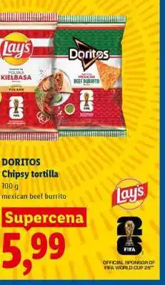 Lidl DORITOS Chipsy tortilla oferta