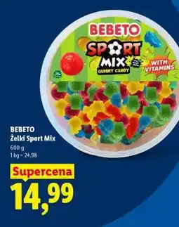 Lidl BEBETO Żelki Sport Mix oferta