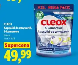 Lidl CLEOX Kapsułki do zmywarki, 5-komorowe oferta