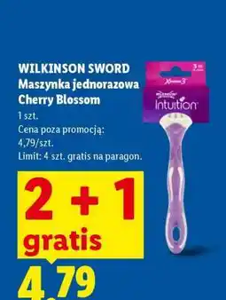 Lidl WILKINSON SWORD Maszynka jednorazowa Cherry Blossom oferta