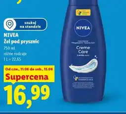 Lidl NIVEA Żel pod prysznic oferta