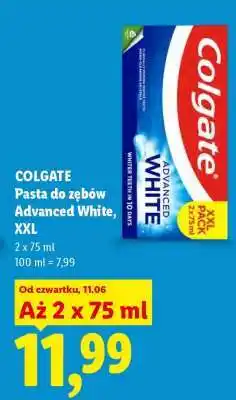 Lidl Colgate Pasta do zębów Advanced White, XXL oferta