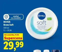 Lidl NIVEA Krem Soft oferta