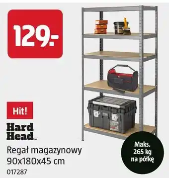 Jula Hard Head Regał magazynowy 90x180x45 cm oferta