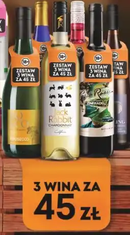 Żabka Zestaw 3 wina za 45 zł oferta