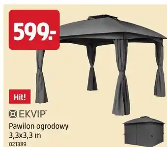 EKVIP Pawilon ogrodowy 3,3x3,3 m