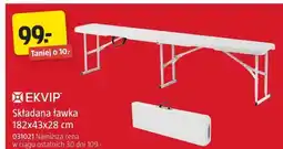 Jula EKVIP Składana ławka 182x43x28 cm oferta
