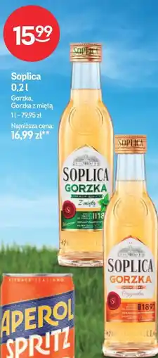 Żabka Soplica Gorzka, Gorzka z miętą oferta