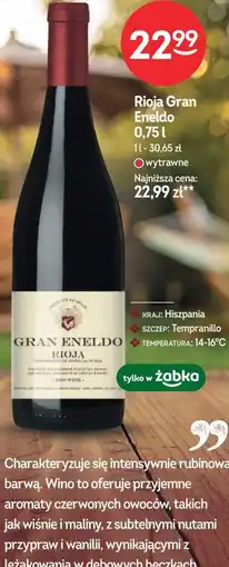 Żabka Rioja Gran Eneldo oferta