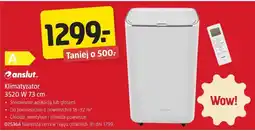 Jula Anslut Klimatyzator 3520 W 73 cm oferta