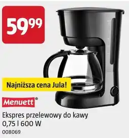 Jula Menuett Ekspres przelewowy do kawy 0,75 l 600 W oferta