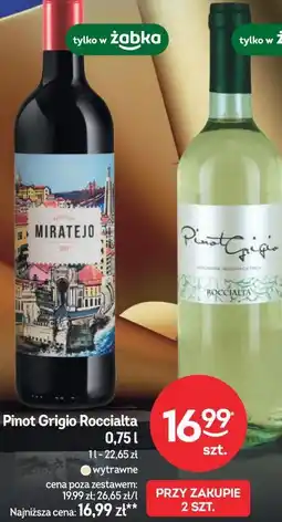 Żabka Pinot Grigio Roccialta oferta