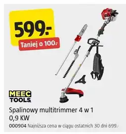 Jula MEEC TOOLS Spalinowy multitrimmer 4 w 1 0,9 KW oferta
