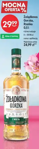 Żabka Żołądkowa Gorzka, Rześka oferta