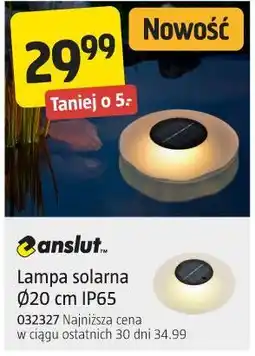 Jula Anslut Lampa solarna Ø20 cm IP65 oferta