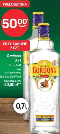 Żabka Gordon's London Dry Gin oferta