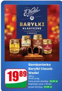 Dino Bombonierka Baryłki Classic Wedel oferta