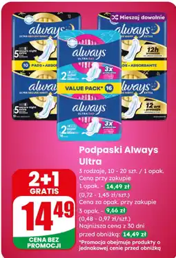 Dino Podpaski Always Ultra oferta