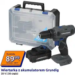 Action Wiertarka z akumulatorem Grundig 20 V | 30 części oferta