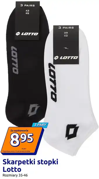 Action Skarpetki stopki Lotto oferta