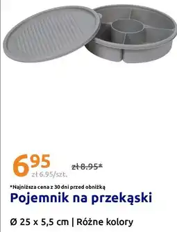 Action Pojemnik na przekąski Ø 25 x 5,5 cm | Różne kolory oferta