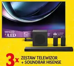 Dino Zestaw Telewizor + Soundbar Hisense oferta