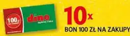 Dino Bon 100 zł na zakupy oferta