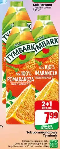 Dino Sok pomarańczowy Tymbark oferta